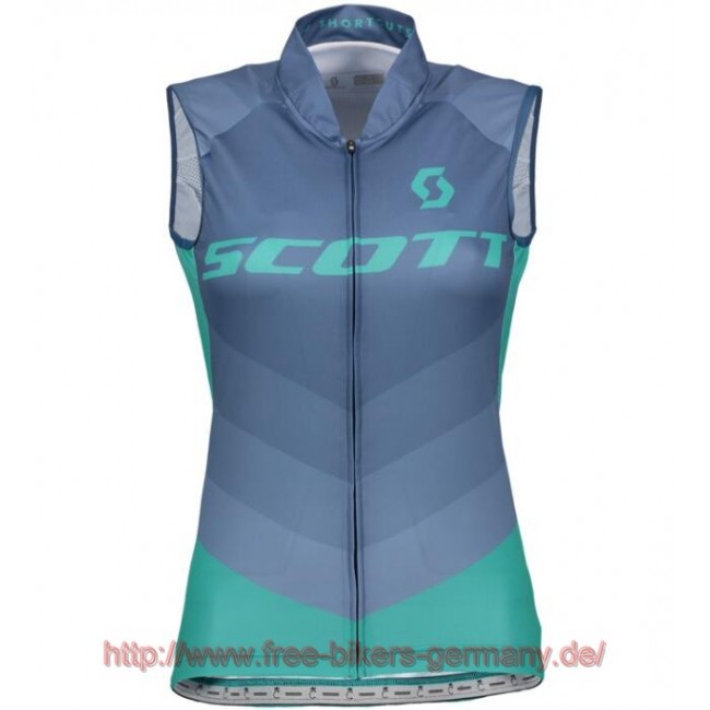 2018 Scott RC PRO ensign blau Damen ärmelloses Trikot 2018 Scott RC PRO ensign blau Damen ärmelloses Trikot