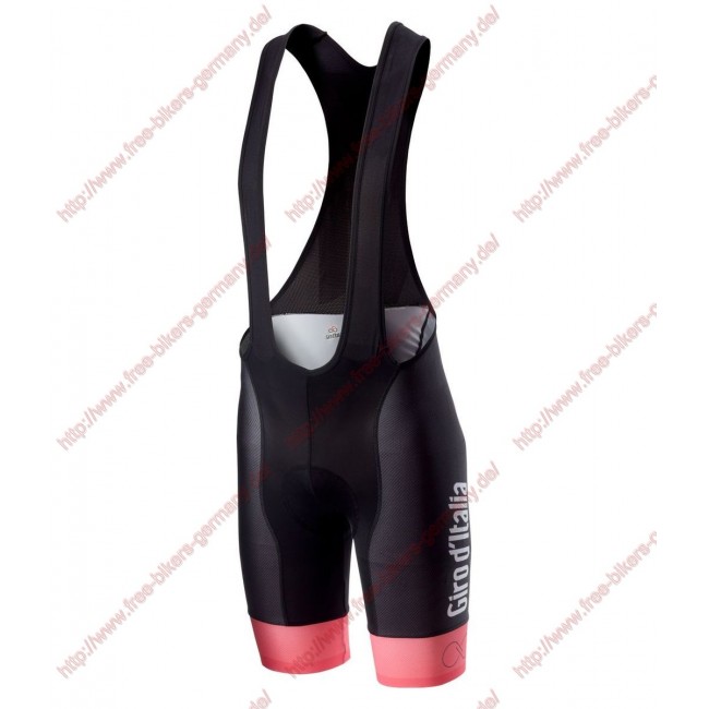 Radsport Giro d'Italia 2018 Rosa Trägerhosen Set Radsport Giro d'Italia 2018 Rosa Trägerhosen Set