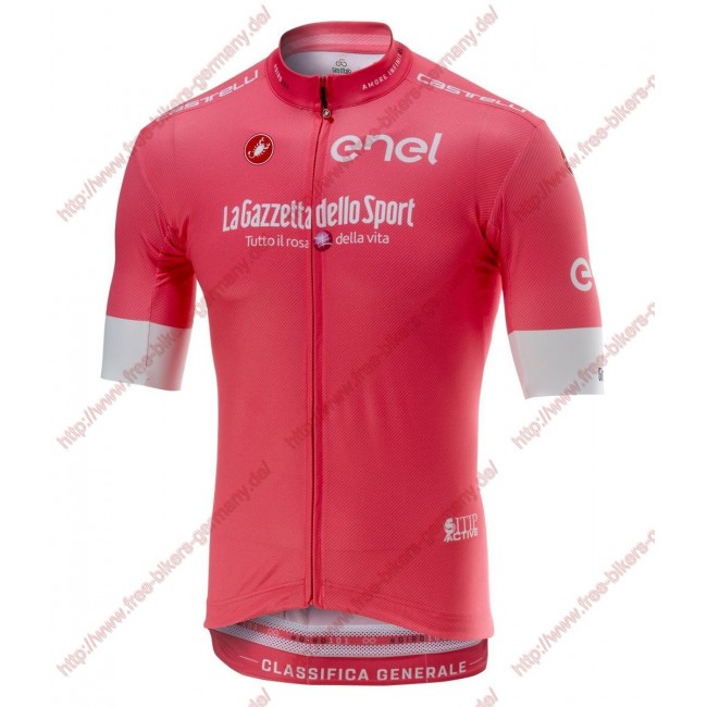 Radsport Giro d'Italia 2018 Rosa Trikot Kurzarm Radsport Giro d'Italia 2018 Rosa Trikot Kurzarm