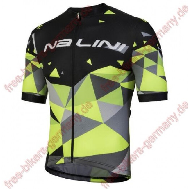 Profiteam 2018 Nalini AHS Discesa Gelb Trikot Kurzarm 19756VO Profiteam 2018 Nalini AHS Discesa Gelb Trikot Kurzarm 19756VO