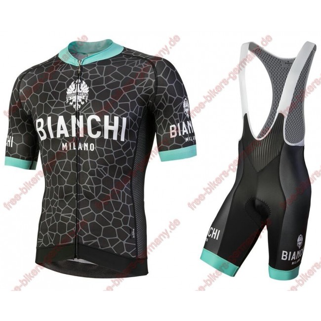 Profiteam 2018 Bianchi Milano Venteno Radbekleidung Satz Trikot Kurzarm+Trägerhosen Sets 57336PR Profiteam 2018 Bianchi Milano Venteno Radbekleidung Satz Trikot Kurzarm+Trägerhosen Sets 57336PR