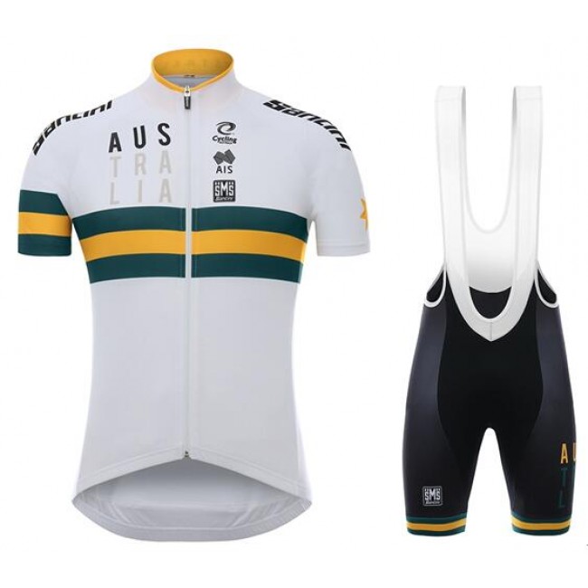 Fahrradbekleidung Radsport 2020 Australien Radbekleidung Satz Trikot Kurzarm+Trägerhosen Set Outlet Fahrradbekleidung Radsport 2020 Australien Radbekleidung Satz Trikot Kurzarm+Trägerhosen Set Outlet