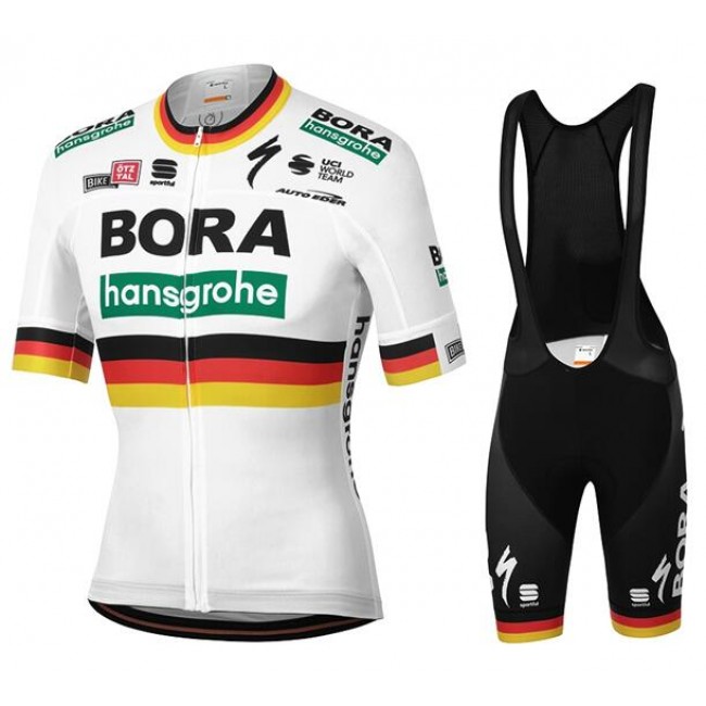 Fahrradbekleidung Radsport 2020 BORA-hansgrohe Deutscher Meister Radbekleidung Satz Trikot Kurzarm+Trägerhosen Set Outlet Fahrradbekleidung Radsport 2020 BORA-hansgrohe Deutscher Meister Radbekleidung Satz Trikot Kurzarm+Trägerhosen Set Outlet