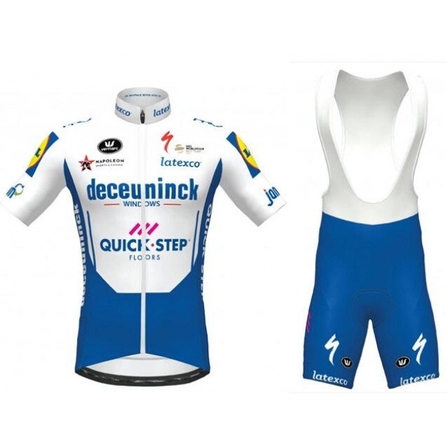 Fahrradbekleidung Radsport 2020 DECEUNINCK QUICK-STEP team 3D Radbekleidung Satz Trikot Kurzarm+Trägerhosen Set Outlet Fahrradbekleidung Radsport 2020 DECEUNINCK QUICK-STEP team 3D Radbekleidung Satz Trikot Kurzarm+Trägerhosen Set Outlet