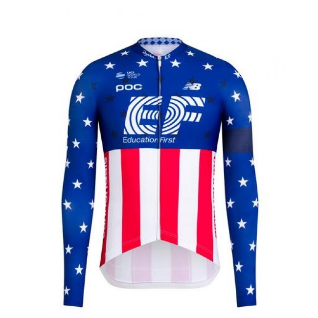 Fahrradbekleidung Radsport 2020 EF Pro Cycling USA National Champs Trikot Kurzarm Fahrradbekleidung Radsport 2020 EF Pro Cycling USA National Champs Trikot Kurzarm