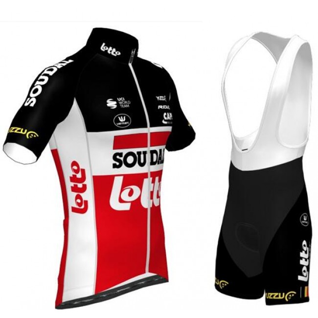 Fahrradbekleidung Radsport 2020 LOTTO SOUDAL Radbekleidung Satz Trikot Kurzarm+Trägerhosen Set Outlet Fahrradbekleidung Radsport 2020 LOTTO SOUDAL Radbekleidung Satz Trikot Kurzarm+Trägerhosen Set Outlet
