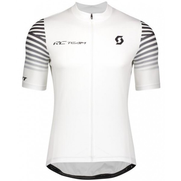 Fahrradbekleidung Radsport 2020 SCOTT RC TEAM 10 Trikot Kurzarm Outlet Weiß