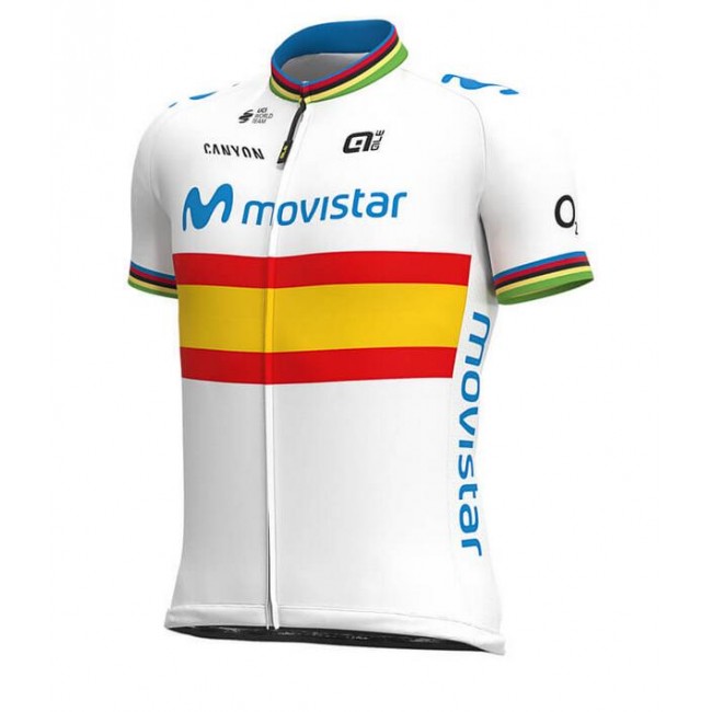 Fahrradbekleidung Radsport 2020 MOVISTAR TEAM Spanish Champion Trikot Kurzarm Outlet 2BGK9 Fahrradbekleidung Radsport 2020 MOVISTAR TEAM Spanish Champion Trikot Kurzarm Outlet 2BGK9