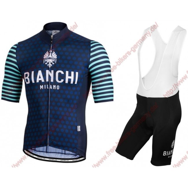Profiteams BIANCHI MILANO Davoli blue Radbekleidung Satz Trikot Kurzarm+Trägerhosen Set Outlet Profiteams BIANCHI MILANO Davoli blue Radbekleidung Satz Trikot Kurzarm+Trägerhosen Set Outlet