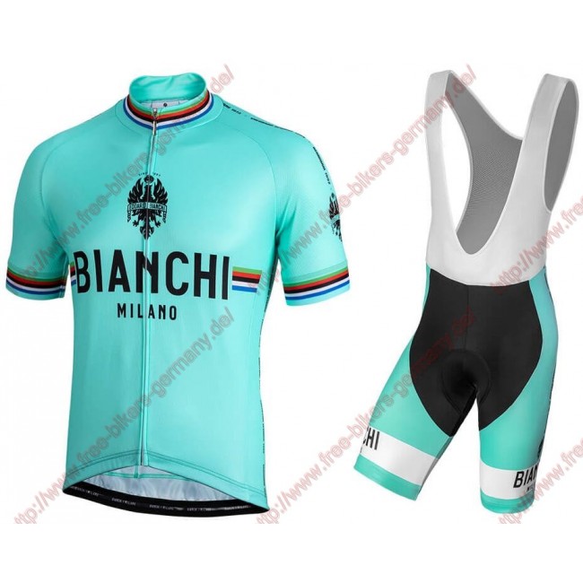 Profiteams BIANCHI MILANO New Pride Radbekleidung Satz Trikot Kurzarm+Trägerhosen Set Outlet Profiteams BIANCHI MILANO New Pride Radbekleidung Satz Trikot Kurzarm+Trägerhosen Set Outlet