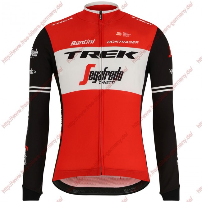 Profiteams Trek Segafredo 2019 rot Radsport Trikot Langarm Profiteams Trek Segafredo 2019 rot Radsport Trikot Langarm