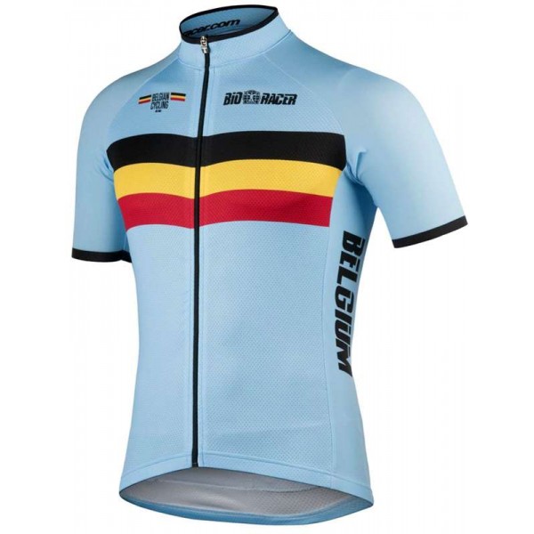 BELGIEN 2022 Radtrikot kurzarm(langer RV)-Radsport-National-Team BELGIEN 2022 Radtrikot kurzarm(langer RV)-Radsport-National-Team