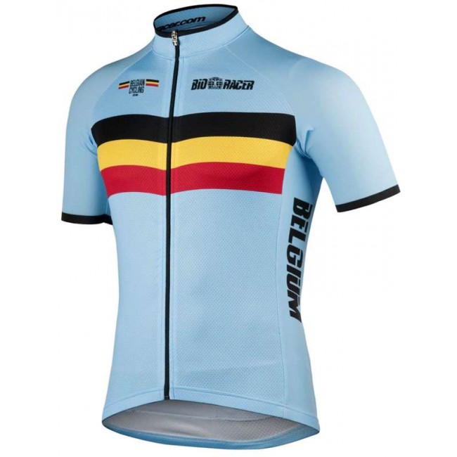 BELGIEN 2022 Radtrikot kurzarm(langer RV)-Radsport-National-Team BELGIEN 2022 Radtrikot kurzarm(langer RV)-Radsport-National-Team