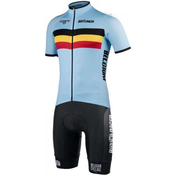 BELGIEN 2022 Radtrikot kurzarm(langer RV)-Radsport-National-Team BELGIEN 2022 Radtrikot kurzarm(langer RV)-Radsport-National-Team