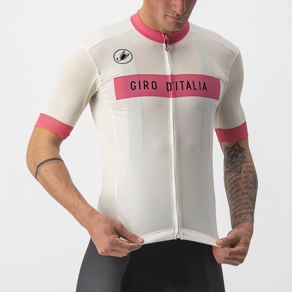 Giro d'Italia 2023 FUORI-MAGLIA BIANCO Radtrikot kurzarm Giro d'Italia 2023 FUORI-MAGLIA BIANCO Radtrikot kurzarm