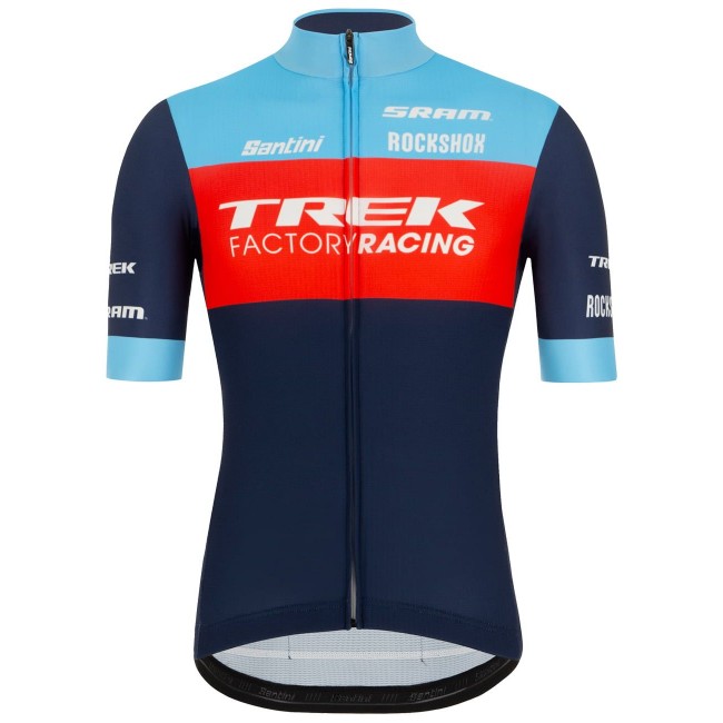 Trek Factory Racing XC 2022 Radtrikot kurzarm(langer Reißverschluss)-Radsport-Profi-Team Trek Factory Racing XC 2022 Radtrikot kurzarm(langer Reißverschluss)-Radsport-Profi-Team