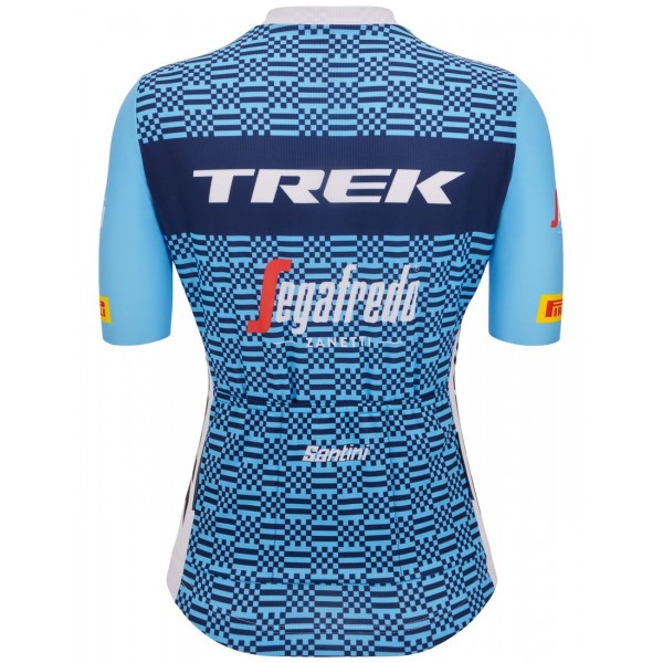 TREK-SEGAFREDO Damen Team 2023 Radsport Set(Radtrikot langer RV+Radhose)-Radsport-Profi-Team TREK-SEGAFREDO Damen Team 2023 Radsport Set(Radtrikot langer RV+Radhose)-Radsport-Profi-Team
