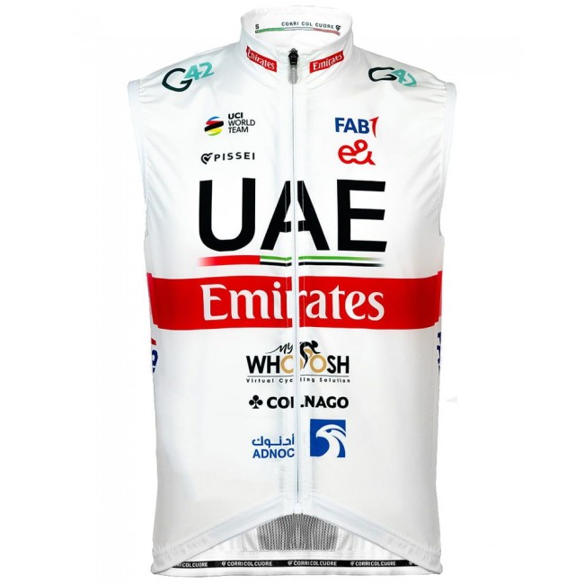 UAE TEAM EMIRATES 2023 Fahrrad Windweste-Radsport-Profi-Team UAE TEAM EMIRATES 2023 Fahrrad Windweste-Radsport-Profi-Team