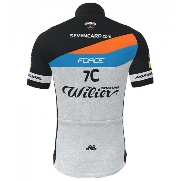 Wilier Force 7C MTB Team 2022 Radtrikot kurzarm(langer Reißverschluss)-Radsport-Team