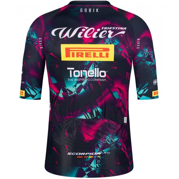 Wilier Triestina-Pirelli Factory Team 2023 Radtrikot kurzarm-Radsport-Profi-Team Wilier Triestina-Pirelli Factory Team 2023 Radtrikot kurzarm-Radsport-Profi-Team