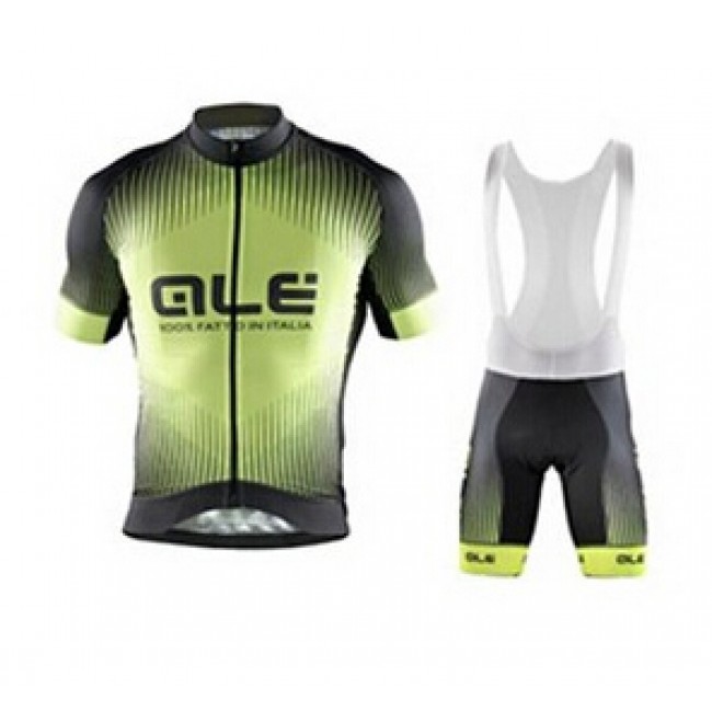 2015 ALE Grün schwarz Fahrradbekleidung Satz Fahrradtrikot Kurzarm Trikot und Kurz Trägerhose VJYX432 2015 ALE Grün schwarz Fahrradbekleidung Satz Fahrradtrikot Kurzarm Trikot und Kurz Trägerhose VJYX432