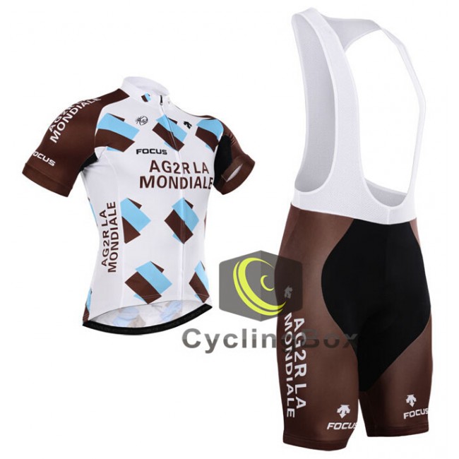 2015 Ag2r La Mondiale Fahrradbekleidung Satz Fahrradtrikot Kurzarm Trikot und Kurz Trägerhose FBOL699 2015 Ag2r La Mondiale Fahrradbekleidung Satz Fahrradtrikot Kurzarm Trikot und Kurz Trägerhose FBOL699