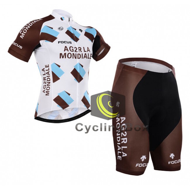2015 Ag2r La Mondiale Radbekleidung Radtrikot Kurzarm und Fahrradhosen Kurz LEGV938 2015 Ag2r La Mondiale Radbekleidung Radtrikot Kurzarm und Fahrradhosen Kurz LEGV938