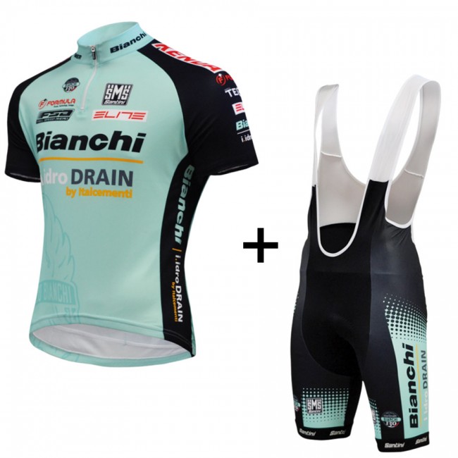 Bianchi Idro Drain 2015 Fahrradbekleidung Satz Fahrradtrikot Kurzarm Trikot und Kurz Trägerhose AUAF379 Bianchi Idro Drain 2015 Fahrradbekleidung Satz Fahrradtrikot Kurzarm Trikot und Kurz Trägerhose AUAF379
