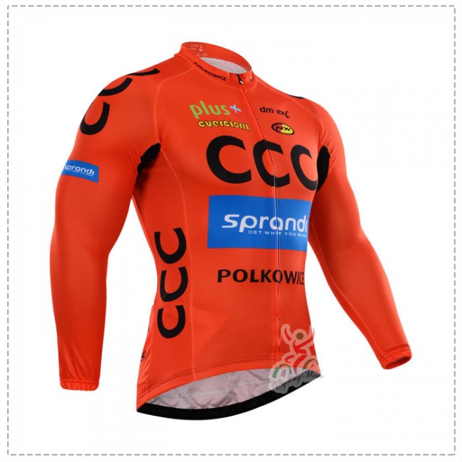 2015 CCC Fahrradtrikot Langarm RACB821 2015 CCC Fahrradtrikot Langarm RACB821