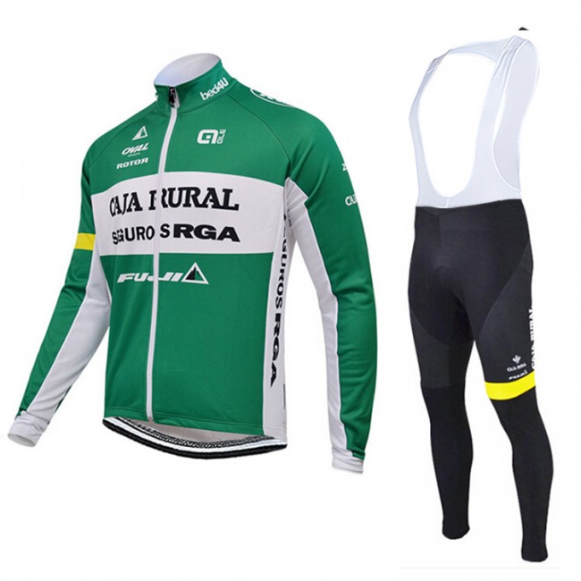 2015 CAJA RURAL Fahrradbekleidung Radtrikot Satz Langarm und Lange Trägerhose ODOY661 2015 CAJA RURAL Fahrradbekleidung Radtrikot Satz Langarm und Lange Trägerhose ODOY661