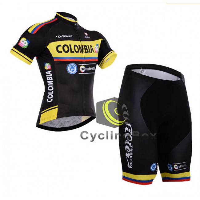 2015 Colombia Radbekleidung Radtrikot Kurzarm und Fahrradhosen Kurz SYAN181 2015 Colombia Radbekleidung Radtrikot Kurzarm und Fahrradhosen Kurz SYAN181