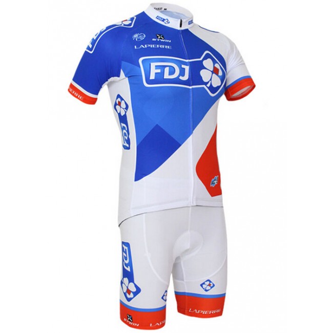 2015 FDJ Radbekleidung Radtrikot Kurzarm und Fahrradhosen Kurz IMFH948 2015 FDJ Radbekleidung Radtrikot Kurzarm und Fahrradhosen Kurz IMFH948