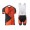 2015 KTM orange schwarz Fahrradbekleidung Satz Fahrradtrikot Kurzarm Trikot und Kurz Trägerhose QDZH699