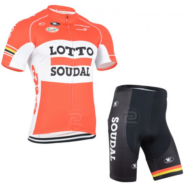 2015 Lotto Soudal Radbekleidung Radtrikot Kurzarm und Fahrradhosen Kurz RIBD194 2015 Lotto Soudal Radbekleidung Radtrikot Kurzarm und Fahrradhosen Kurz RIBD194