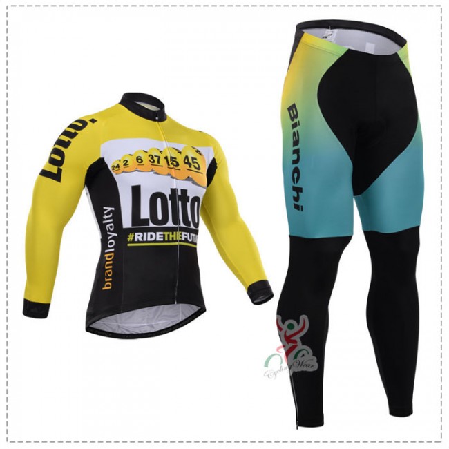 2015 Lotto Bianchi Fahrradbekleidung Radtrikot Satz Langarm und Lange Fahrradhose WNRS627 2015 Lotto Bianchi Fahrradbekleidung Radtrikot Satz Langarm und Lange Fahrradhose WNRS627