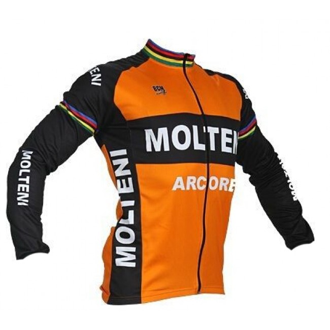 2015 MOLTENI RETRO Long Fahrradtrikot Langarm XFEK249 2015 MOLTENI RETRO Long Fahrradtrikot Langarm XFEK249