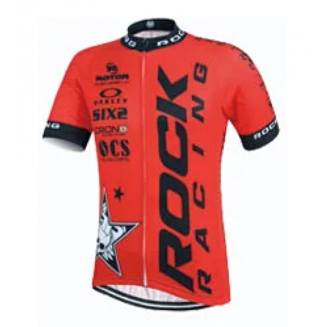 2015 Rock Racing Rot Radtrikot Kurzarm UNCX995 2015 Rock Racing Rot Radtrikot Kurzarm UNCX995