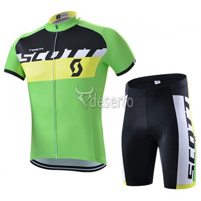 2015 Scott Radbekleidung Radtrikot Kurzarm und Fahrradhosen Kurz Grün VPBC399 2015 Scott Radbekleidung Radtrikot Kurzarm und Fahrradhosen Kurz Grün VPBC399