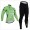 2015 Tour de France vert Fahrradbekleidung Radtrikot Satz Langarm und Lange Fahrradhose ILJN947