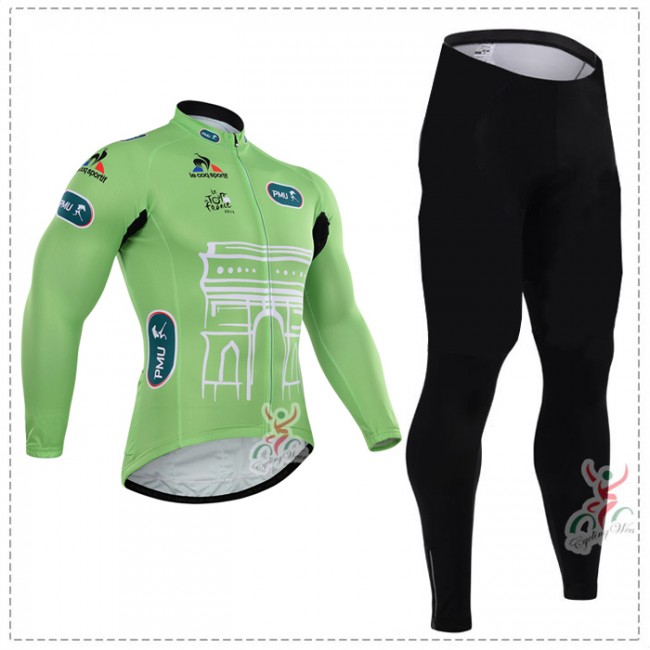 2015 Tour de France vert Fahrradbekleidung Radtrikot Satz Langarm und Lange Fahrradhose ILJN947 2015 Tour de France vert Fahrradbekleidung Radtrikot Satz Langarm und Lange Fahrradhose ILJN947