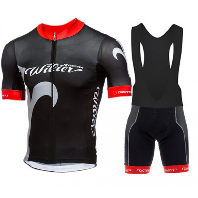 WILIER 2015 schwarz Fahrradbekleidung Satz Fahrradtrikot Kurzarm Trikot und Kurz Trägerhose schwarz RVOW940 WILIER 2015 schwarz Fahrradbekleidung Satz Fahrradtrikot Kurzarm Trikot und Kurz Trägerhose schwarz RVOW940