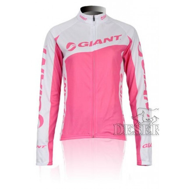 2012 Damen giant pink Fahrradtrikot Langarm YEFF703 2012 Damen giant pink Fahrradtrikot Langarm YEFF703
