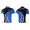 2012 Giant Sram Radtrikot Kurzarm Schwarz Blau WCDG696