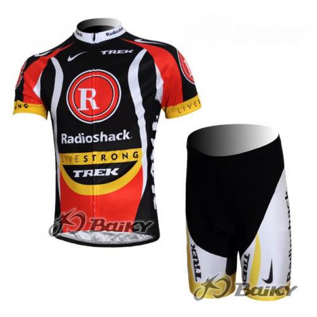 RadioShack Trek Livestrong Radbekleidung Radtrikot Kurzarm und Fahrradhosen Kurz Schwarz Rot HFYF720 RadioShack Trek Livestrong Radbekleidung Radtrikot Kurzarm und Fahrradhosen Kurz Schwarz Rot HFYF720
