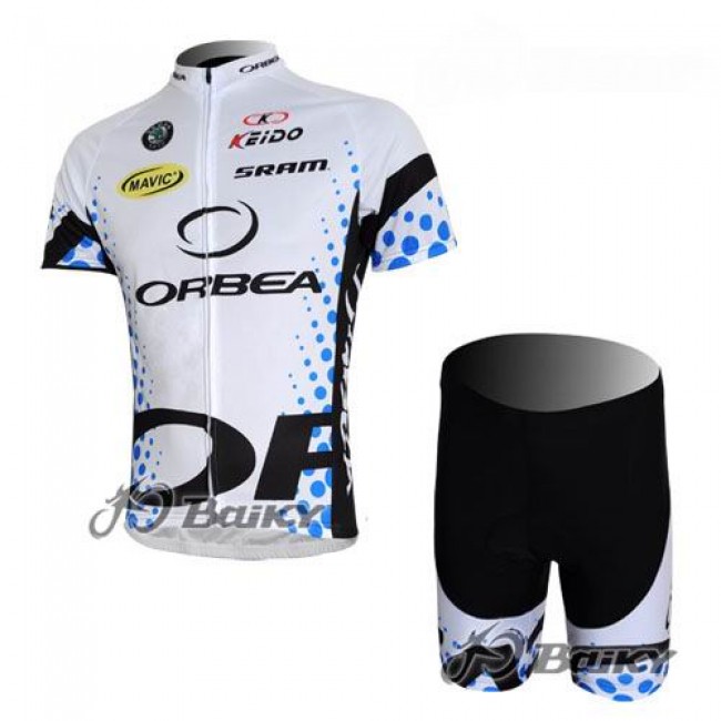 Orbea Pro Team Radbekleidung Radtrikot Kurzarm und Fahrradhosen Kurz Weiß RRCO817 Orbea Pro Team Radbekleidung Radtrikot Kurzarm und Fahrradhosen Kurz Weiß RRCO817