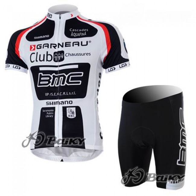 BMC Garneau Team Radtrikot Kurzarm Kurz Radhose Kits Weiß YHMC668 BMC Garneau Team Radtrikot Kurzarm Kurz Radhose Kits Weiß YHMC668