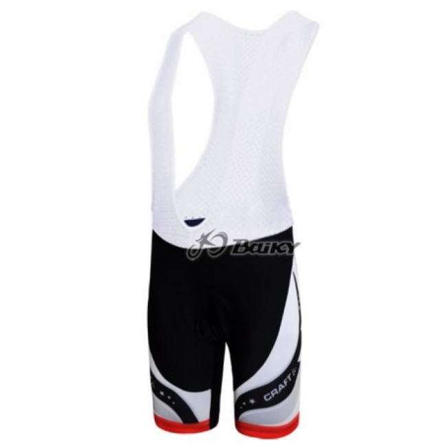 Craft Pro Team Kurz Trägerhose Schwarz Weiß JZYJ934 Craft Pro Team Kurz Trägerhose Schwarz Weiß JZYJ934