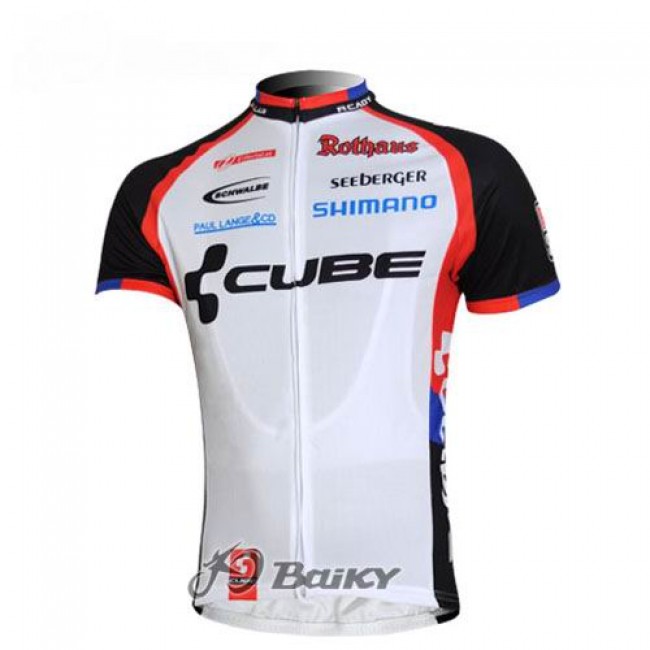Cube Fintro Pro Team Radtrikot Kurzarm Weiß Schwarz QWMO821 Cube Fintro Pro Team Radtrikot Kurzarm Weiß Schwarz QWMO821