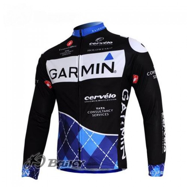 Garmin Cervelo Pro Team Fahrradtrikot Langarm Schwarz MSJV996 Garmin Cervelo Pro Team Fahrradtrikot Langarm Schwarz MSJV996