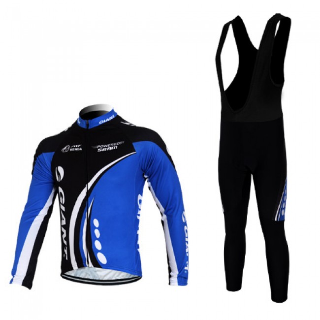 Giant kenda pro Fahrradbekleidung Radtrikot Satz Langarm und Lange Trägerhose Schwarz Blau RIGV971 Giant kenda pro Fahrradbekleidung Radtrikot Satz Langarm und Lange Trägerhose Schwarz Blau RIGV971
